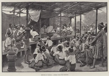 Skizzen in Burma, eine Predigt vom Phoongye